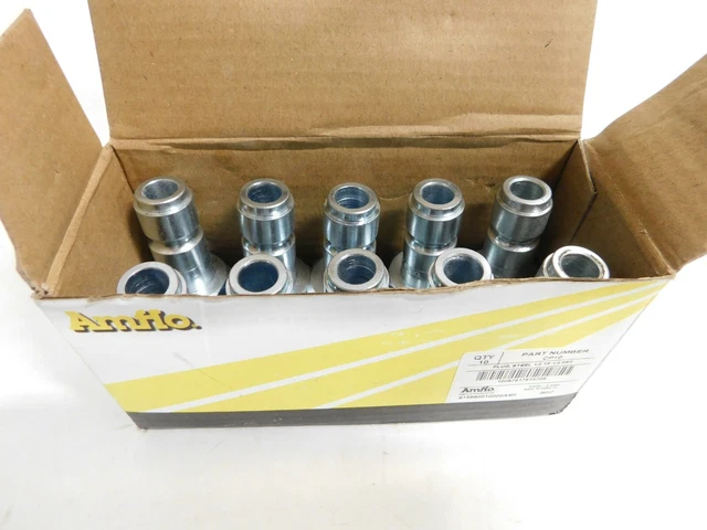 Amflo c8-ret acoplador, 3/20.3 cm TF, 1/4" FNPT, acero