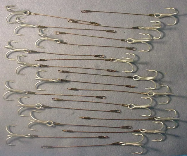1 PACK 50 Pcs Eagle Claw 777 4 Extra Strong Treble Hooks Fishing Hook  Seaguard $28.99 - PicClick