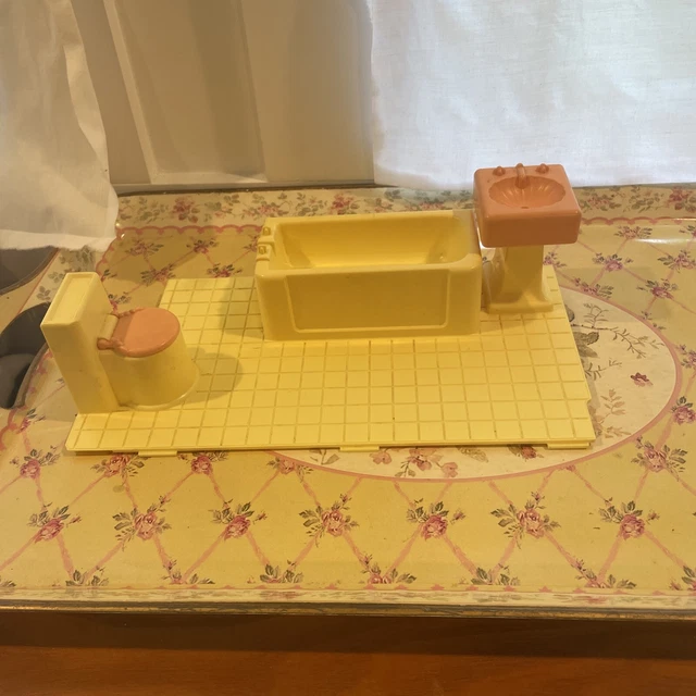 VINTAGE PLAYSKOOL VICTORIAN Dollhouse Replacement Porch Railing Posts M