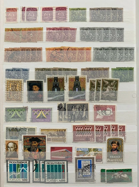 Kleine Briefmarkensammlung aus Portugal (2 Scans)