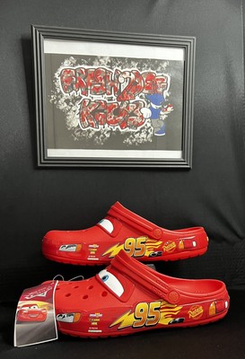 lightning mcqueen crocs adults
