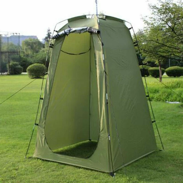 Tente Pop-Up Camouflage - Douche Camping, Toilette, Vestiaire - Portable Et Imperméable - Pour Chasse, Outdoor
