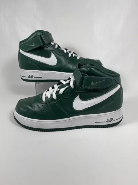 Nike Air Force 1 Mid Black Forest Green Men's - 306352-311 - US