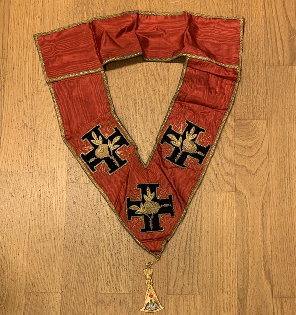8 - Fascia Massoneria italiana - GOI Grande Oriente d'Italia - Salvadori Firenze