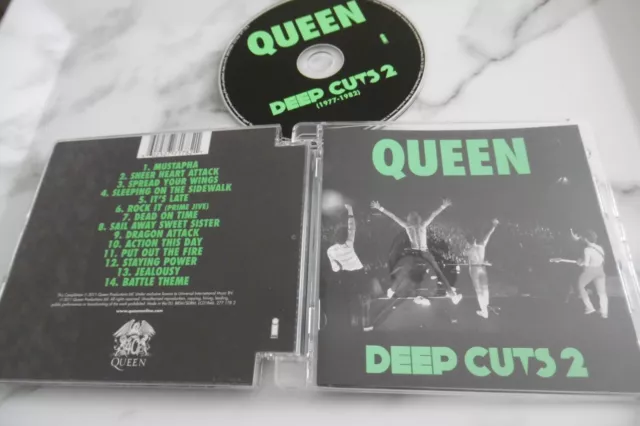 Queen Deep Cuts 2 CD 2001 Album Mustapha Sheer Heart Attack Spread Your Wings