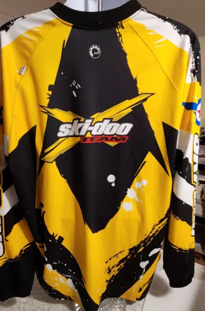 Ski Doo Team Long Sleeve Shirt Racing Jersey 2XL 3