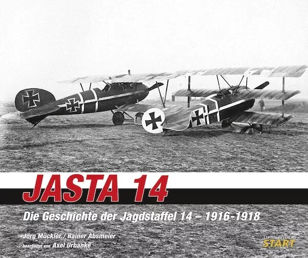 Jasta 14: Die Geschichte der Jagdstaffel 14 - 1916-1918 - Free UK shipping