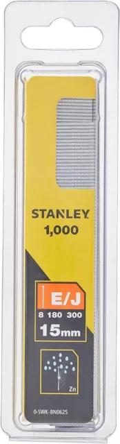 STANLEY 15mm Nail, 0-SWK-BN0625 15 mm