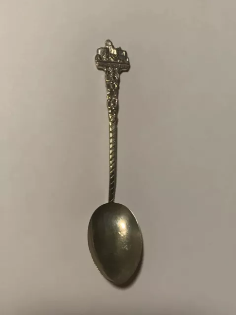 Vintage 4.5” Liechtenstein Souvenir Spoon Travel Collectible Home Decor Office