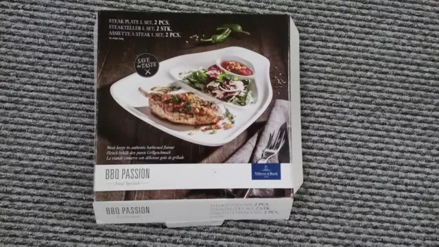 Set di 2 piatti bistecca passione barbecue Villeroy and Boch - medium
