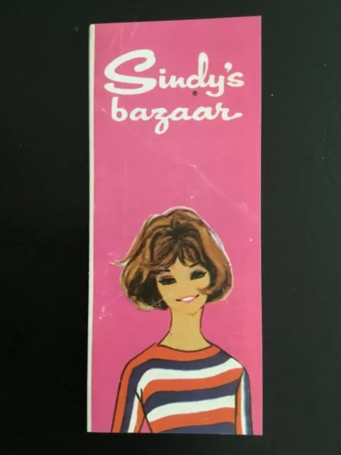 1960’s Iconic Doll Leaflet Catalogue of Sindy’s Bazaar : Sindy’s Outfits : Repro