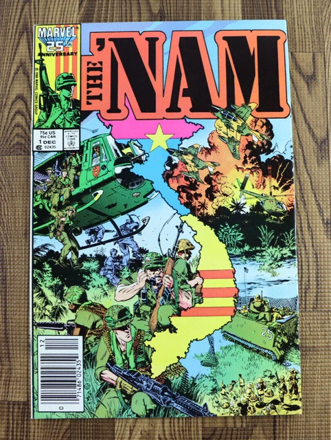 1986 Marvel Comics The NAM #1 NEWSSTAND VF/VF+
