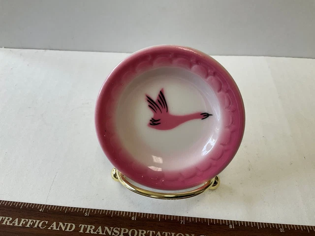 CMStP&P Milwaukee Road Railroad Dining Car China The Traveler Butter Pat 2