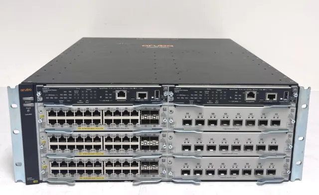 HPE Aruba 5406R zl2 24x 10 Gb SFP+ 60x 10/100/1000BASE-T PoE+ switch di rete