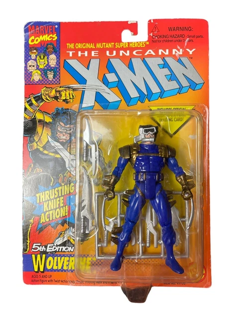 Vtg. 90’s Toy Biz Marvel Uncanny X-Men Wolverine 5th Edition Action Figure