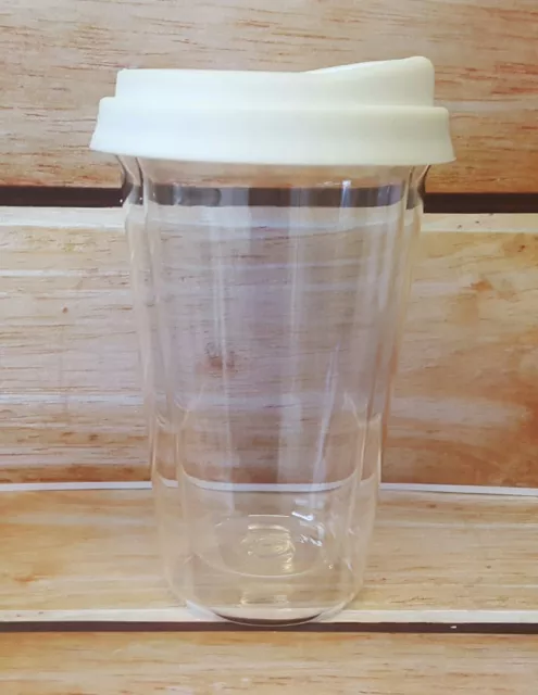 TAKE OUT TRAVEL MUG (Glass) WITH SILICONE LID