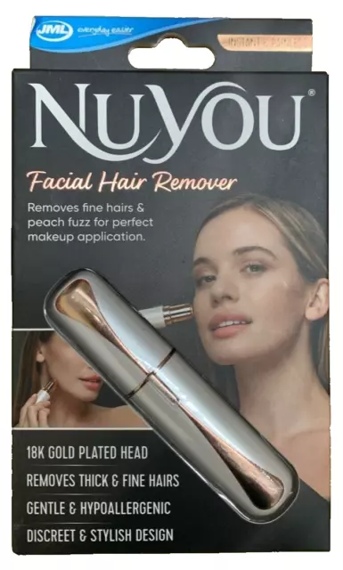 JML NuYou : Facial Hair Remover. Removes thick & fine hairs New