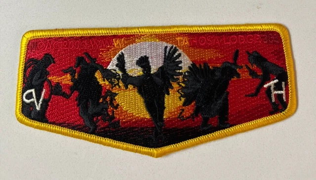 Boy Scout OA 383 Tahosa Lodge Flap 2006 NOAC