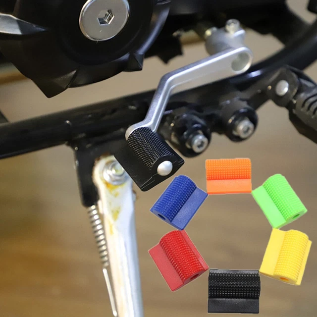 + Protezione Universale Moto Shift + Ingranaggio + Leva Pedale Copertura Gomma
