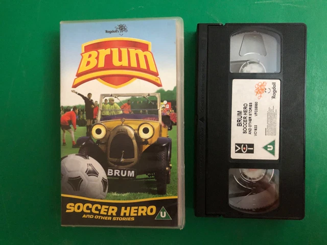 BRUM SOCCER HERO 5 STORIES 2002 ABC For Kids Ragdoll Issue brum-soccer-hero-5-stories-2002-abc-for-kids-ragdoll-issue