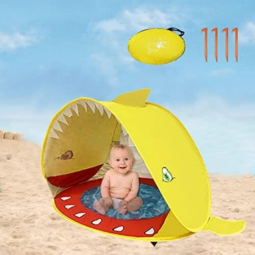 Baby Beach Tent Portable Pop Up Tent Toddler Beach Shade Essentials UV