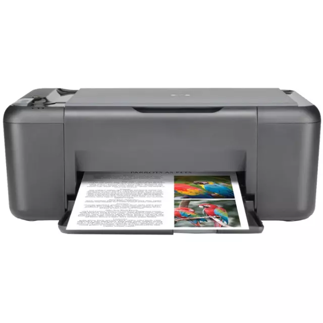 CB730B HP DESKJET F2480 Farb Tintenstrahldrucker Scanner Kopierer USB Farbe