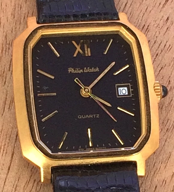 NOS NEW PHILIP Watch Eta 956.111 Pas Fonctionne Quartz 26 mm Date 2382 EUR 95 29 PicClick FR