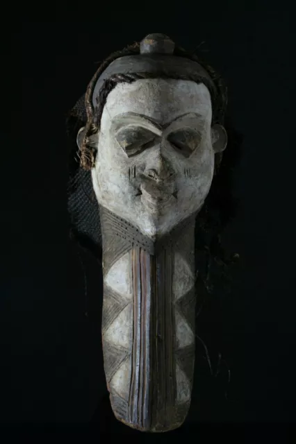 African wooden dance Mask, Pende People, 58cm/23 inch, Zaire, Congo, Africa 3