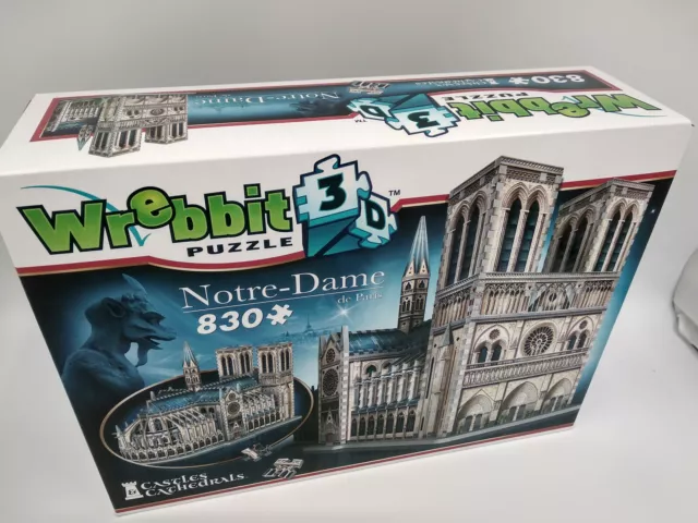 Wrebbit Assassin's Creed Unity - Notre-Dame 3D Puzzle: 860 Pcs 
