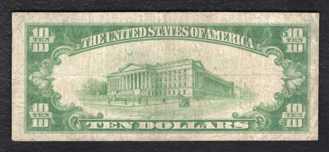 Fr. 2400* 1928 $10 Ten Dollars *Star* Gold Certificate Currency Note 2