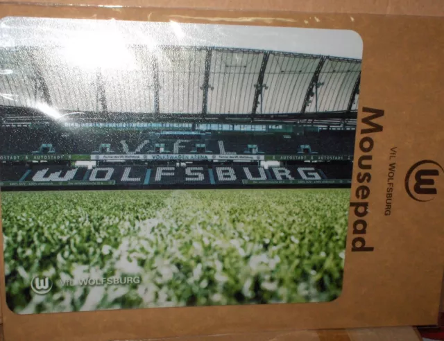 VFL WOLFSBURG  Mousepad Stadion ca. 22 x 18 cm Neu, OVP, Lizenz