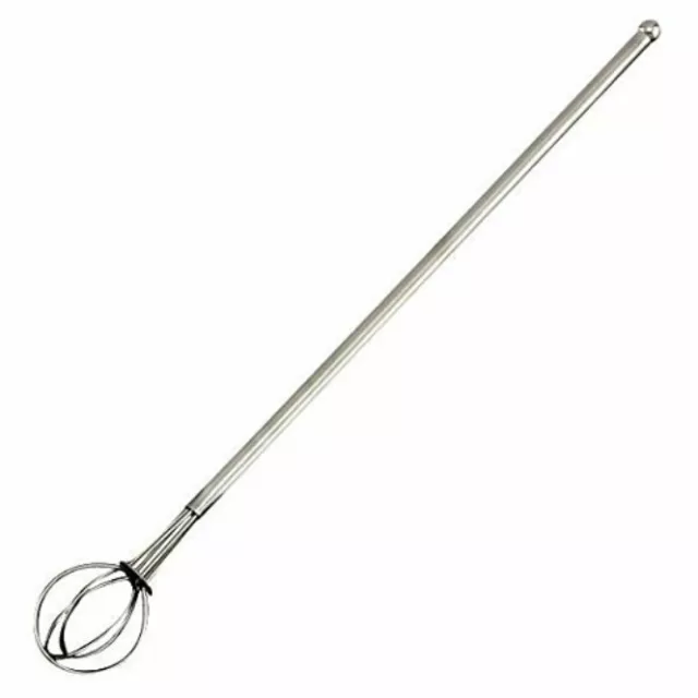 Norpro 8" Stainless Steel Cocktail Whisk - Bar Drink Stirring Mixing Stirrer