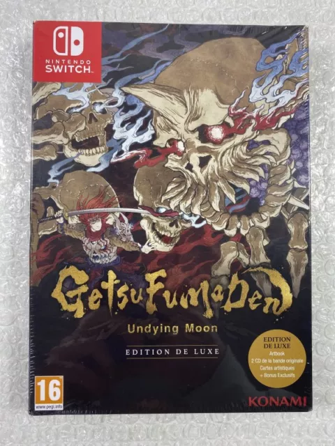 Getsufumaden Undying Moon - Edition Deluxe Switch Fr New (Game In English/Fr/De/