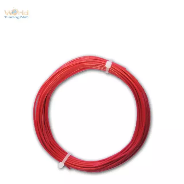 ( 0,60€/ M) 10m Galon Rouge Câble Cœur Unique Flexible 0 5mm² Lutze ,Lytze