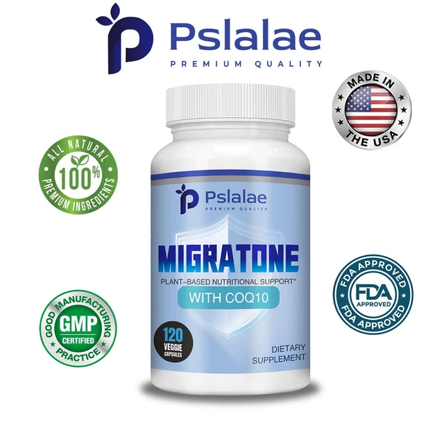 MIGRATONE FEVERFEW,MAGNESIUM,RIBOFLAVIN Migraine Aid, Severe