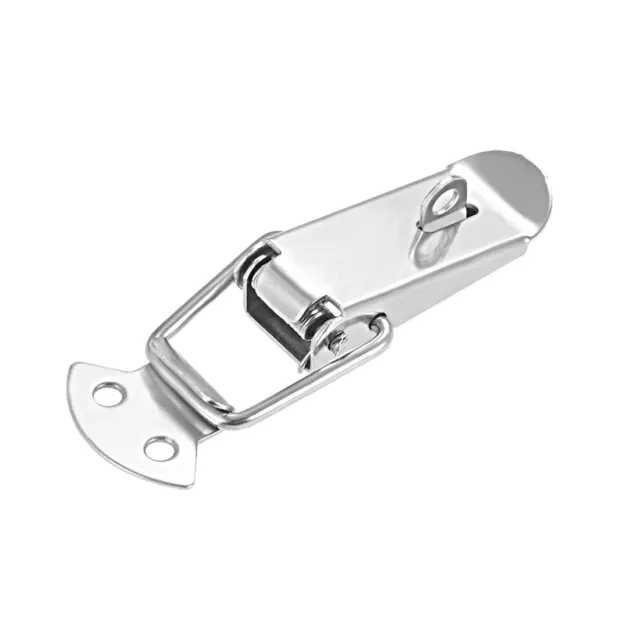 Cerrojo Abrazadera acero inox 304 con resorte Cierre basculante,90mm