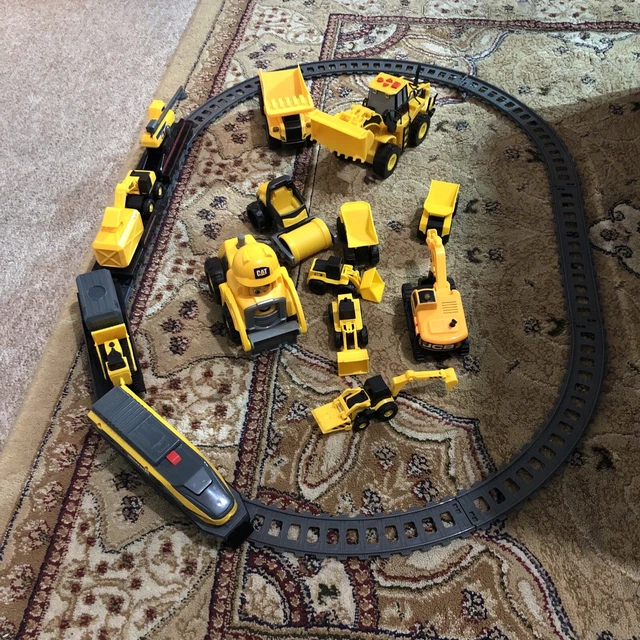 Cat construction express train extra track top