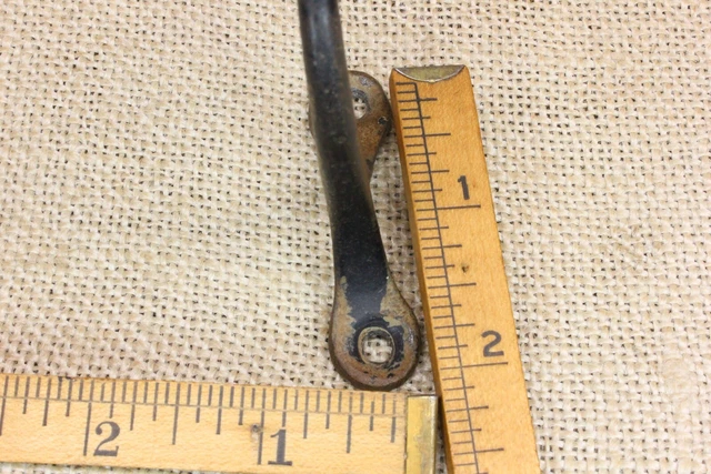 3 Old Single Coat Hooks School Farmhouse Rustic Paint 1850’s Vintage 2 1/2" 6