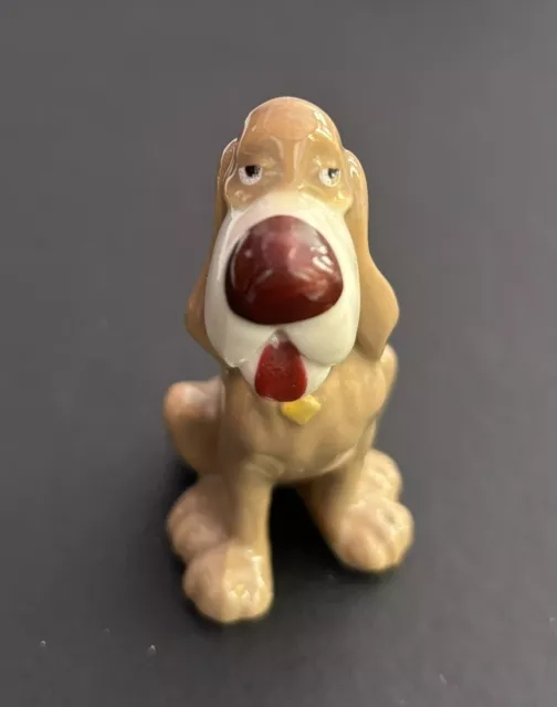 Vintage Wade Disney 'Trusty' The Bloodhound from Lady And The Tramp VGC