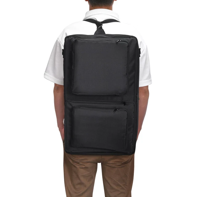 DJ Controller Storage Bag Padded Turntable Carrying Case Wear Resistance