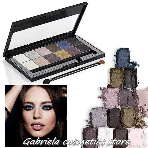 Paleta de sombras de ojos Nude de Maybelline, juego de maquillaje...