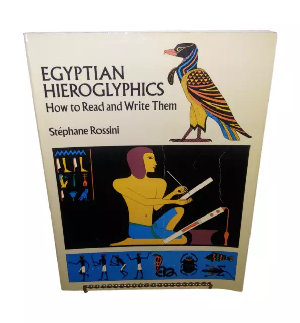 EGYPTIAN HIEROGLYPHICS HOW To Read And Write Them Paperback Book By S ...