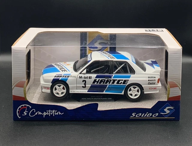 1:18 Solido BMW E30 M3 Gr. À #3 - ADAC Rally Deutchland - 1990 Ref: S1801514