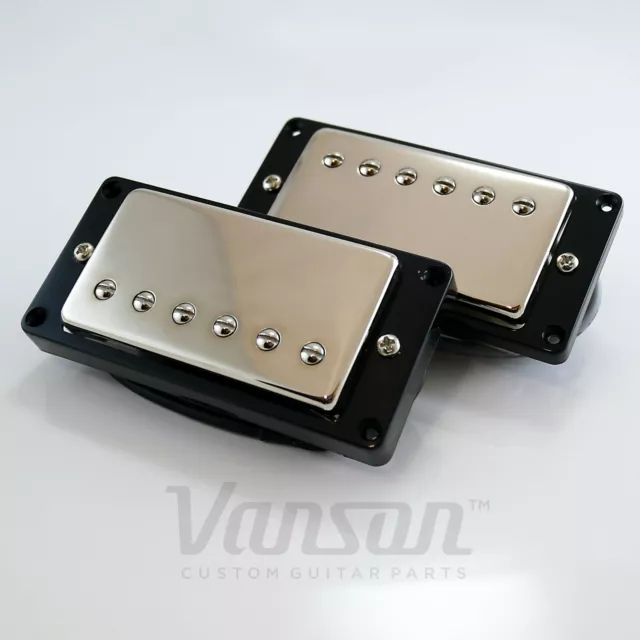 NEW Vanson '57 Alnico II Nickel PAF style Humbucker Set for Gibson ® Epiphone ®*