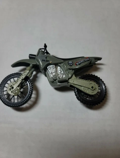 Vtg Wilko Cross Country Motorcross Toy Dirtbike Motorcycle Air Command 2000 EUC.