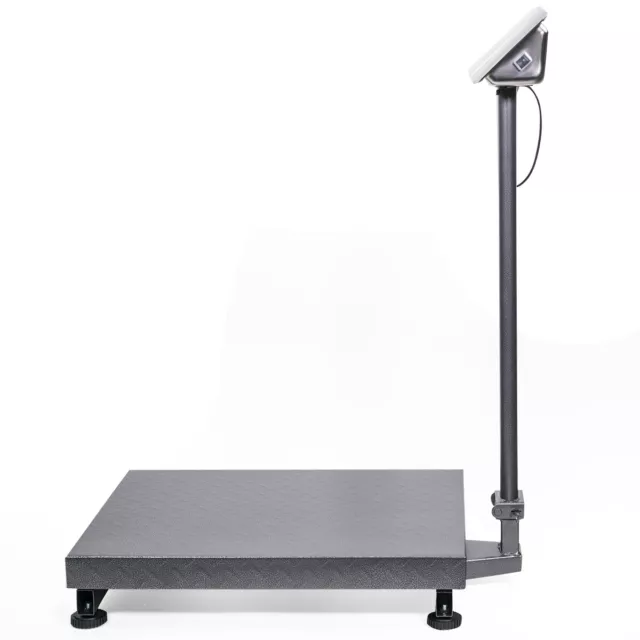 XtremepowerUS 600LB Weight Computer Scale Digital Floor Platform Shipping 3