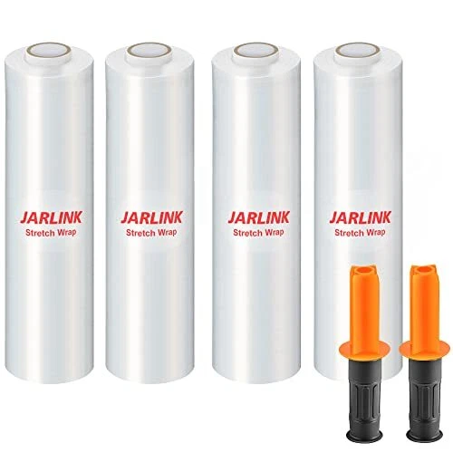 Stretch Film, 15 Inch x 1000 Feet Shrink Wrap for Pallet Wrap, Industrial