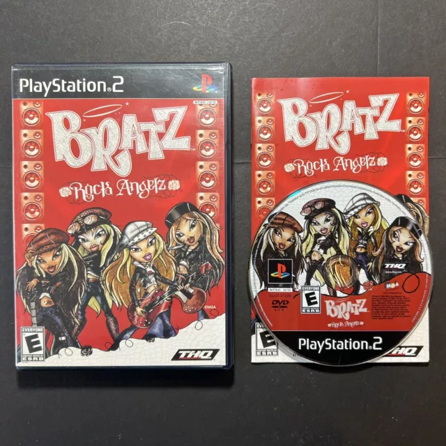 Bratz Rock Angelz Playstation 2 PS2 Complete CIB Manual Tested