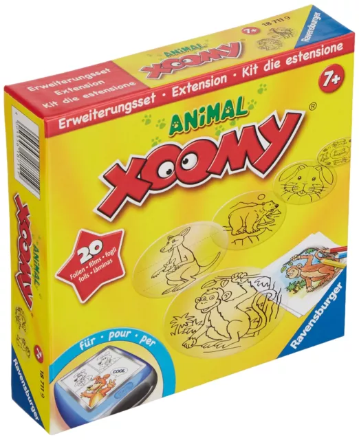 Ravensburger Xoomy Animal Expansion Set 18711 - Comics and Animals Learn to Draw 2