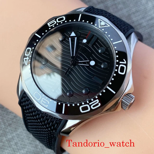 SEIKO dial logo replacement emblem sticker watch mod MATT BLACK b1G1 Free